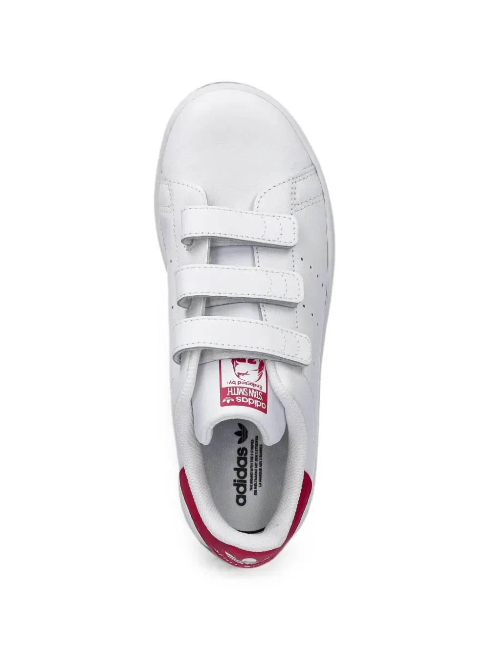 Кроссовки Stan Smith Adidas Kids, белый — фото 4