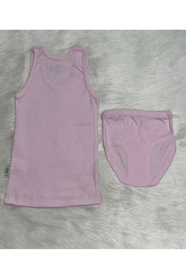 Детский комплект спортивных брюк для девочек Yeka Bebe, Pink — фото 2