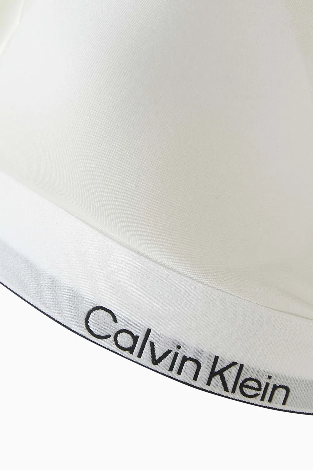 Бюстгальтер треугольный Icon Logo Calvin Klein, белый — фото 3