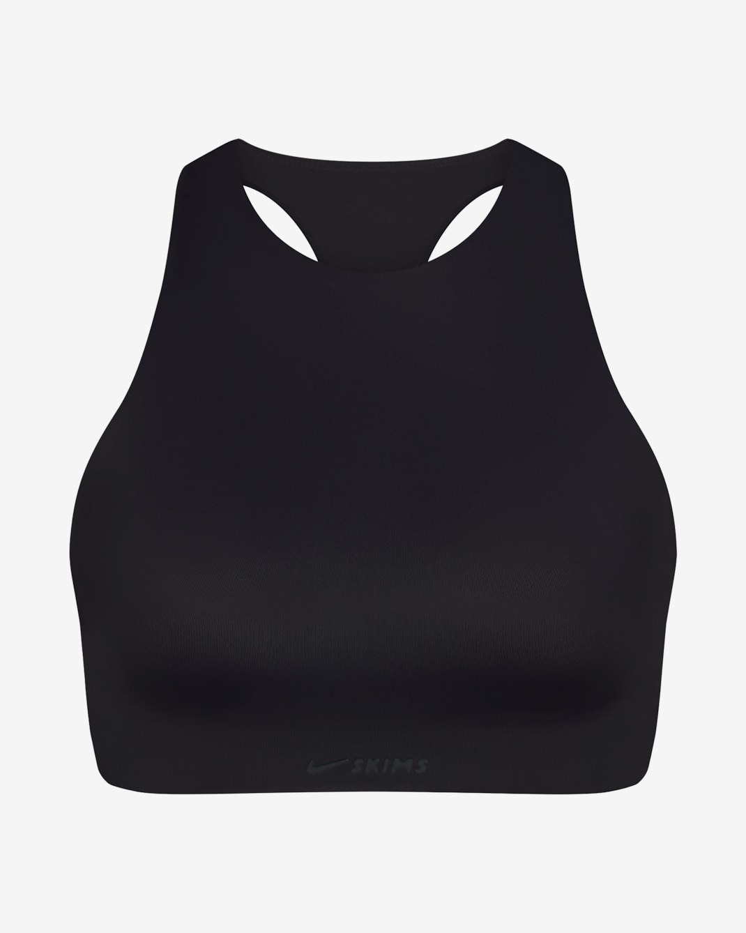 

Спортивный топ NikeSKIMS Shine Women's High-Neck, черный