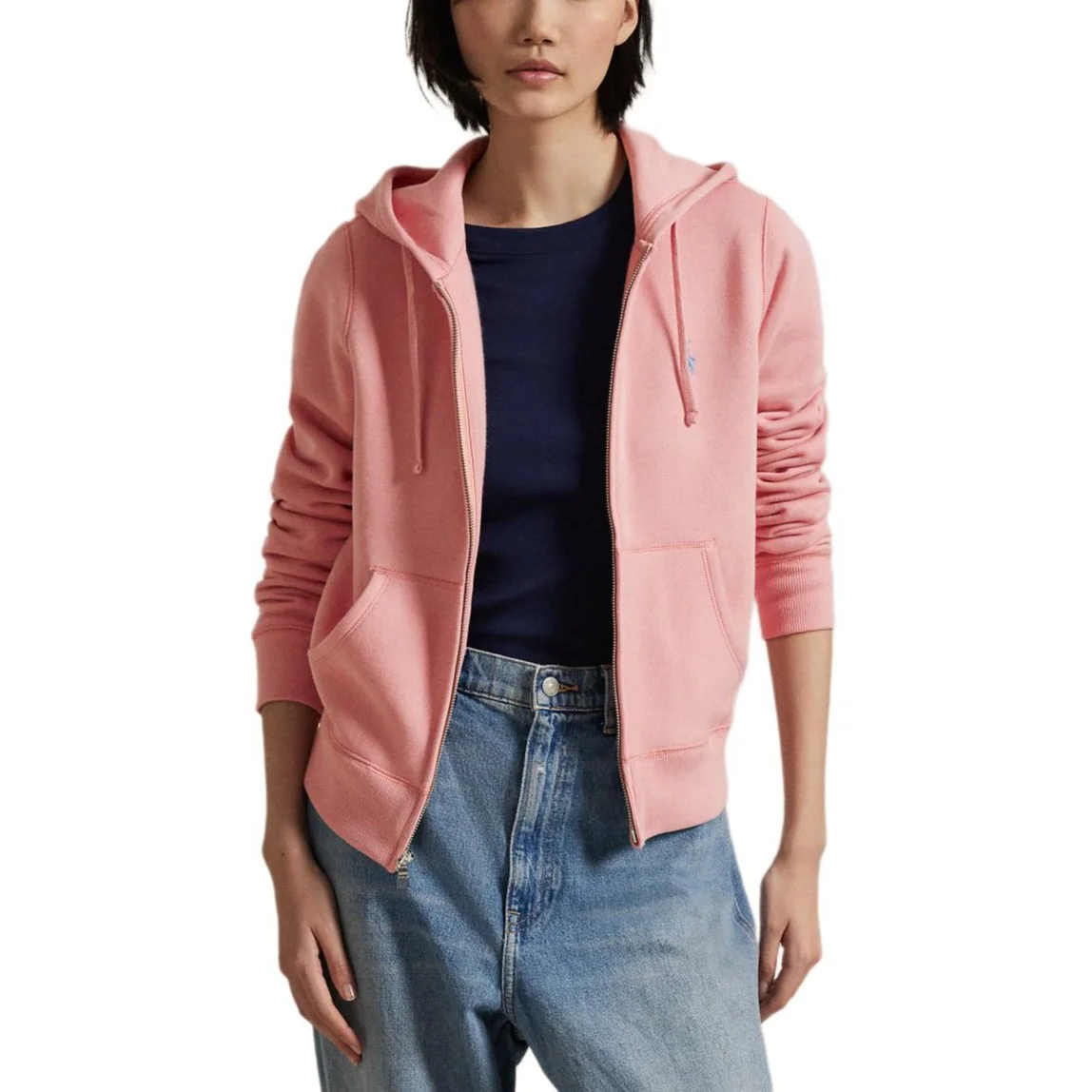 Толстовка Polo Ralph Lauren Loose Fit, светло-розовый