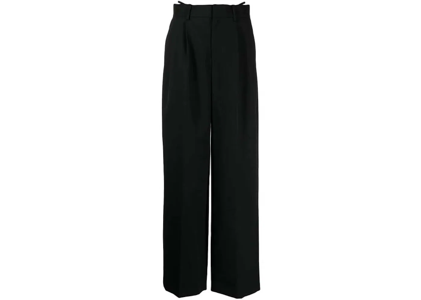 Женские брюки с заниженной талией с отделкой кристаллами Trouser Alexander Wang, Black