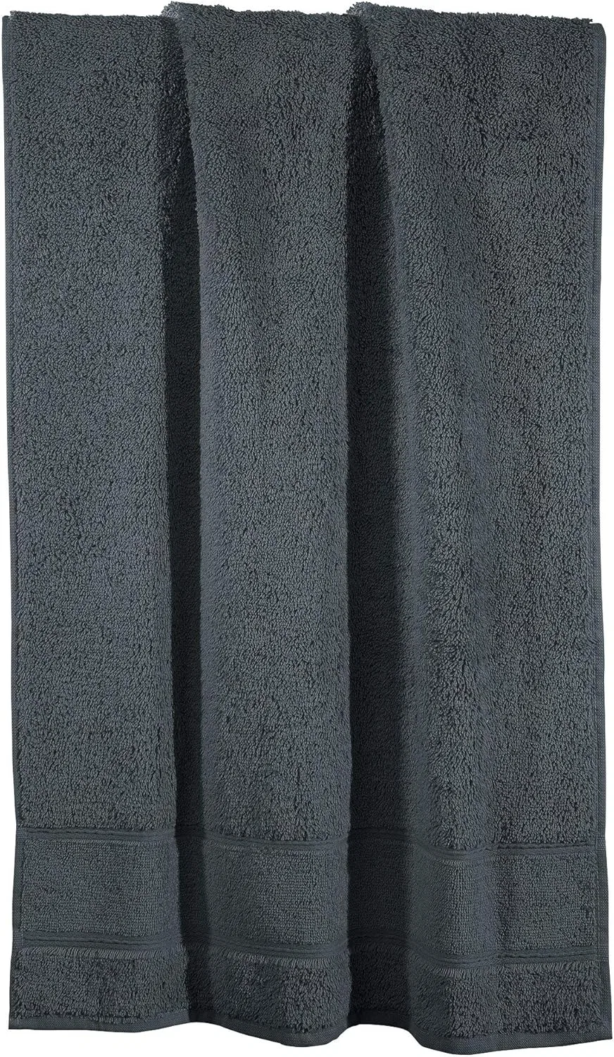 Пляжное полотенце 100% хлопок, 80x200 см, Erwin Müller, Slate