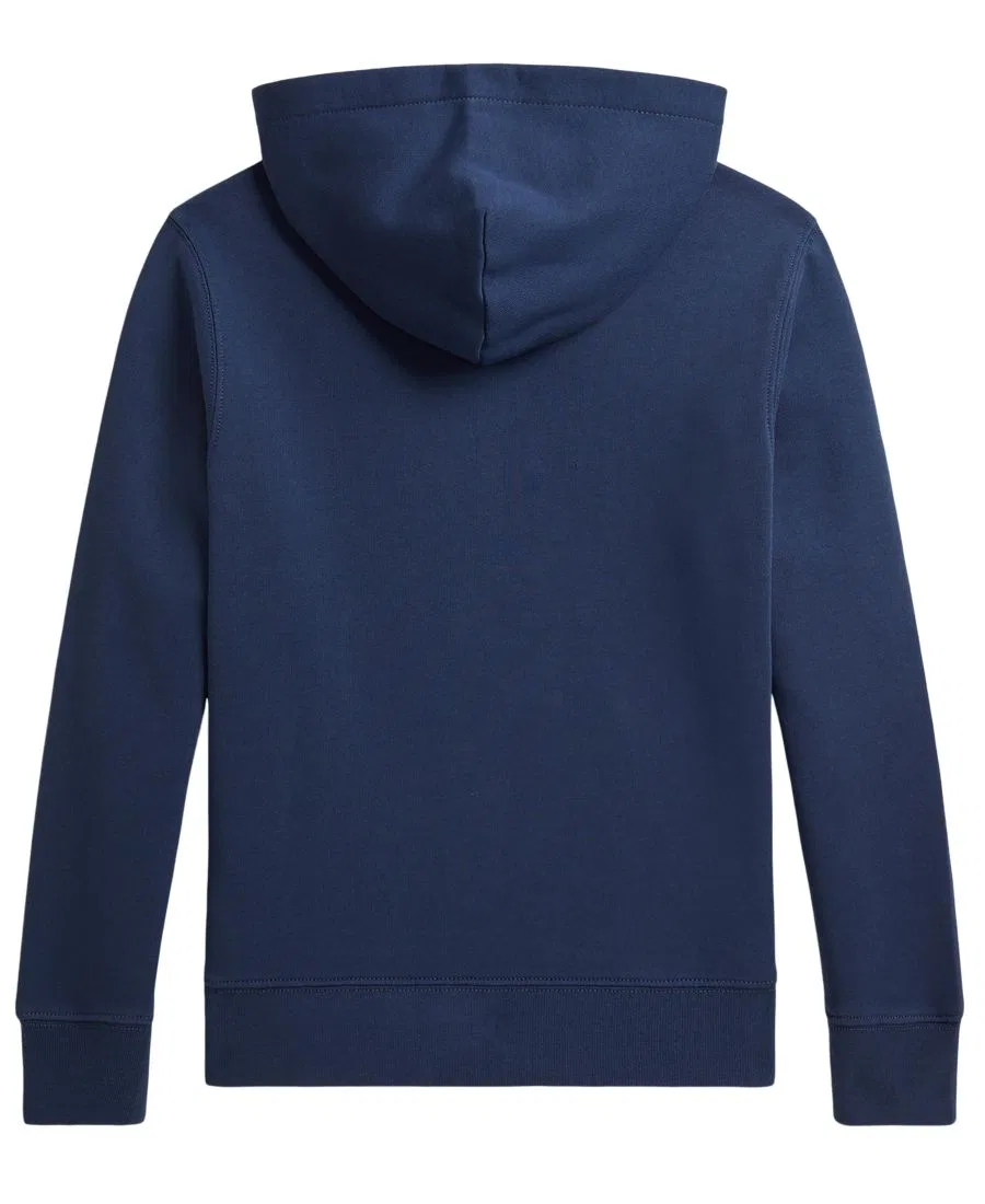 Худи из флиса с вышивкой Polo Ralph Lauren, Rustic Navy — фото 2
