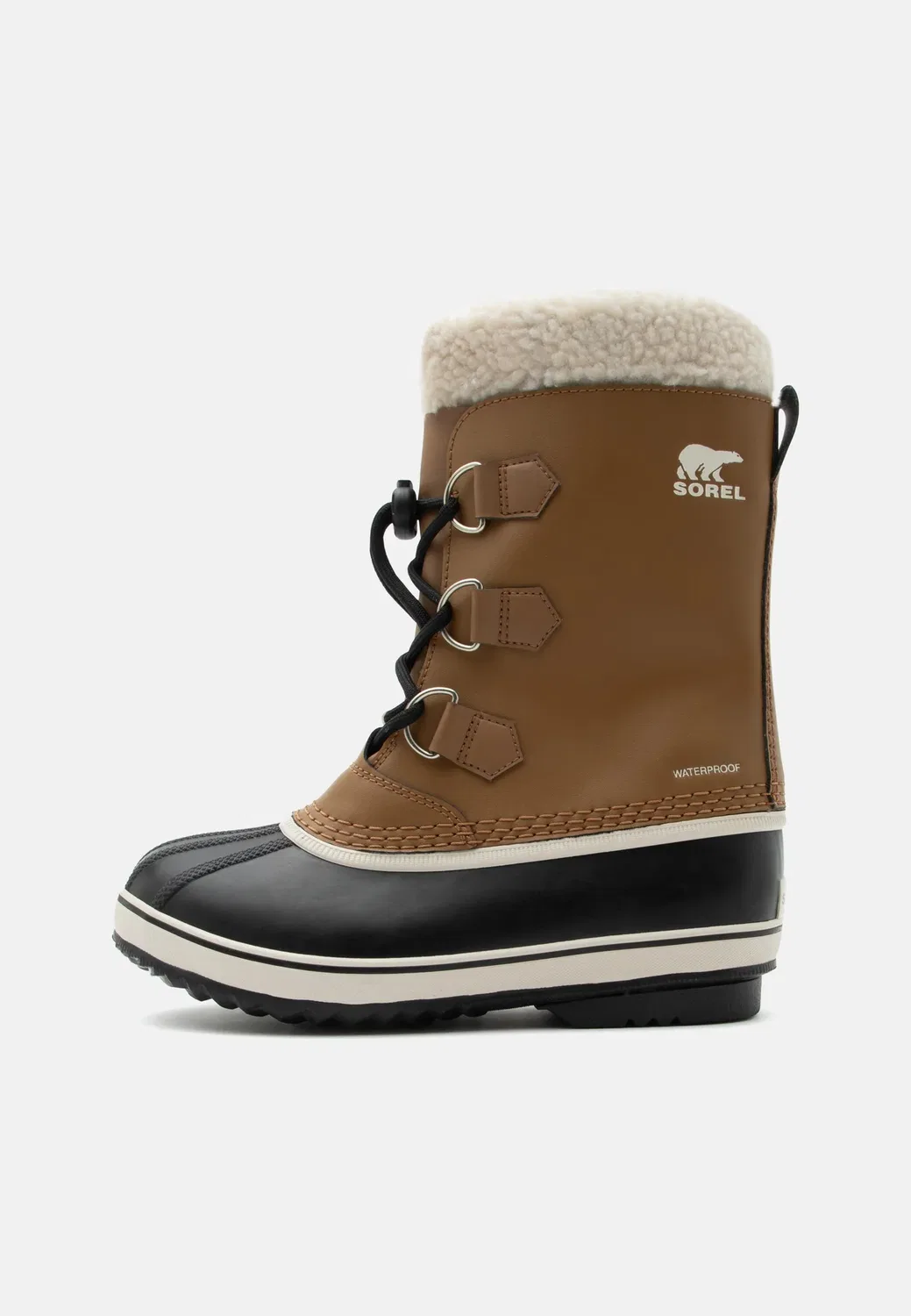 Детские унисекс ботинки Big Kids Yoot Pac WP - зимние ботинки Sorel, Mesquite/Black