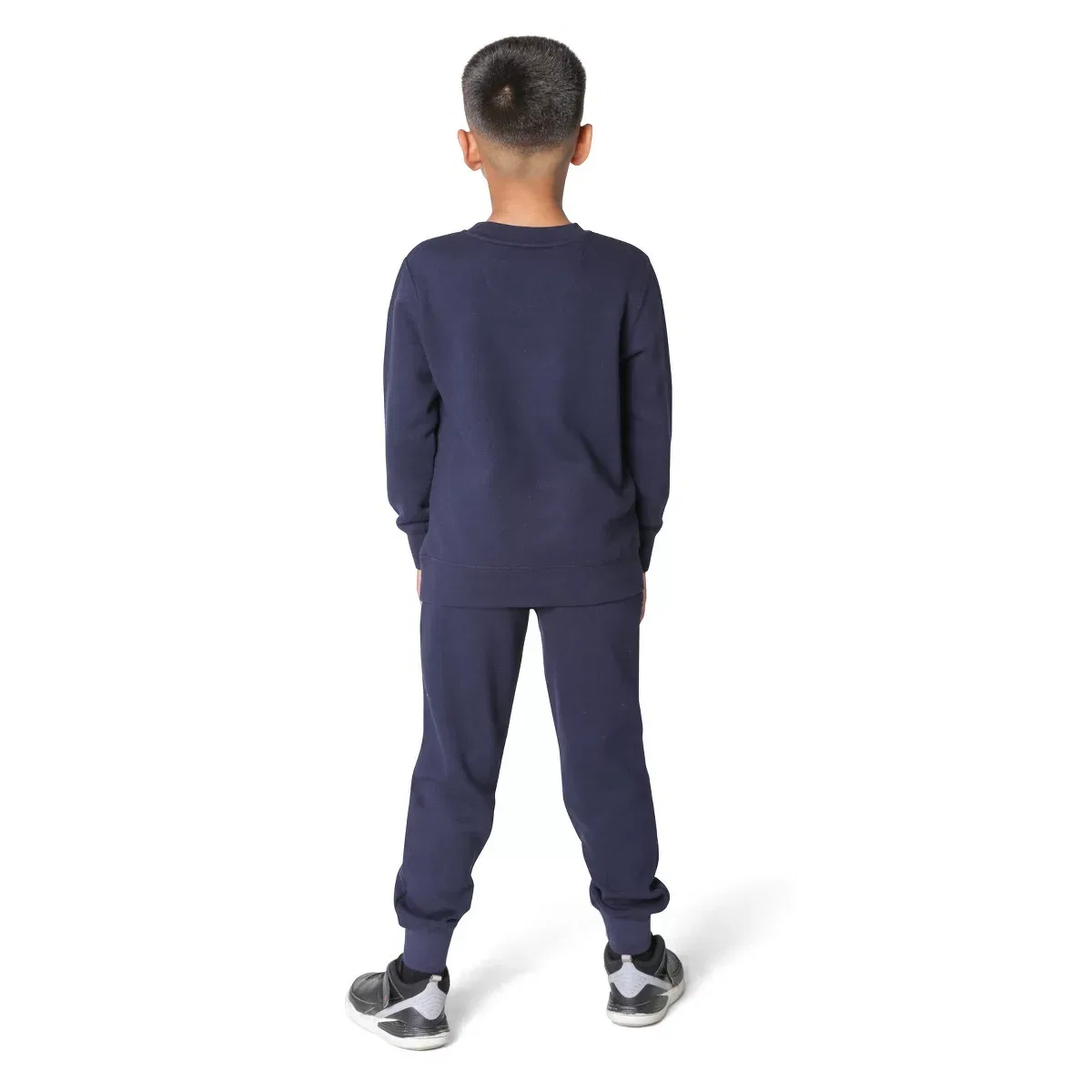 Детская толстовка с капюшоном с флисом Everyday Kids, Navy — фото 4