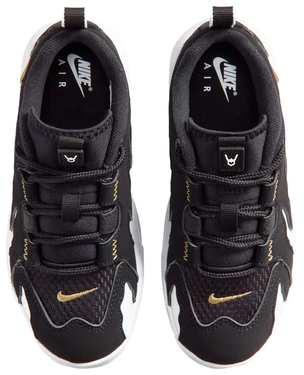 Кроссовки для мальчиков Air DT Max '96 Low Nike, цвет Black/Metallic Gold/White — фото 4