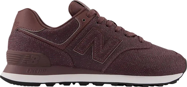 

Кроссовки New Balance Wmns 574 'Burgundy Bone Reptile', красный