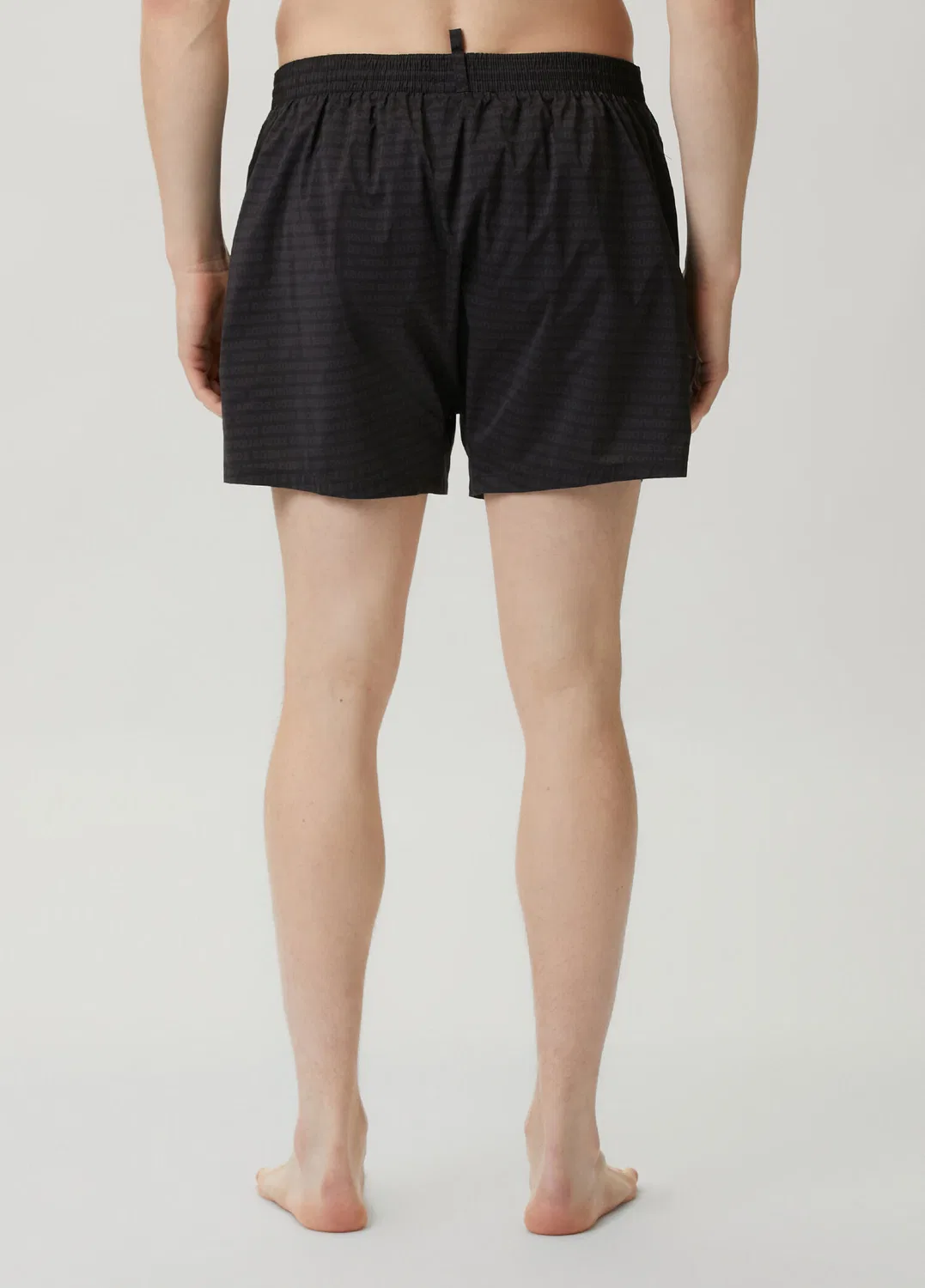 Плавки Dsquared2 с поясом и логотипом, black — фото 4