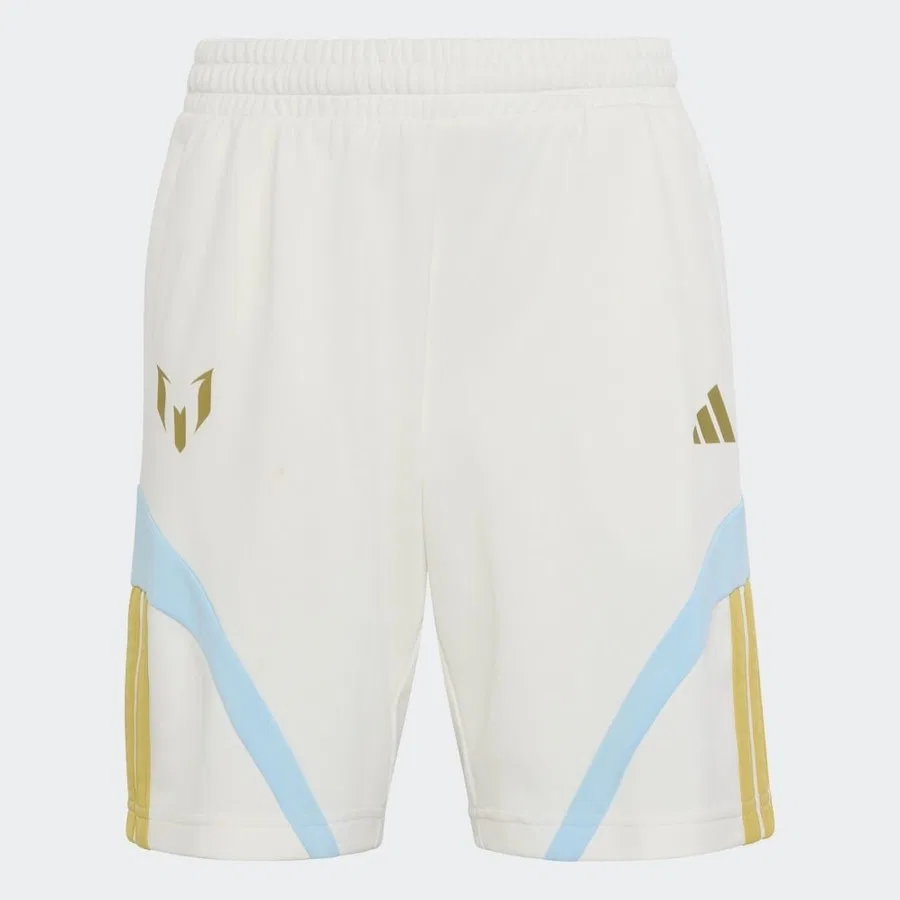 Детские спортивные шорты Messi Hot Sho Y, adidas, Бежевый