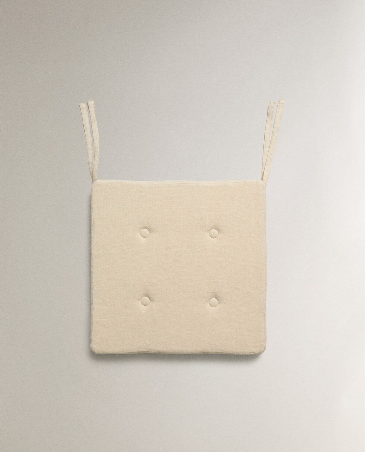 

Подушка для сиденья Zara Home Linen Seat, светло-бежевый