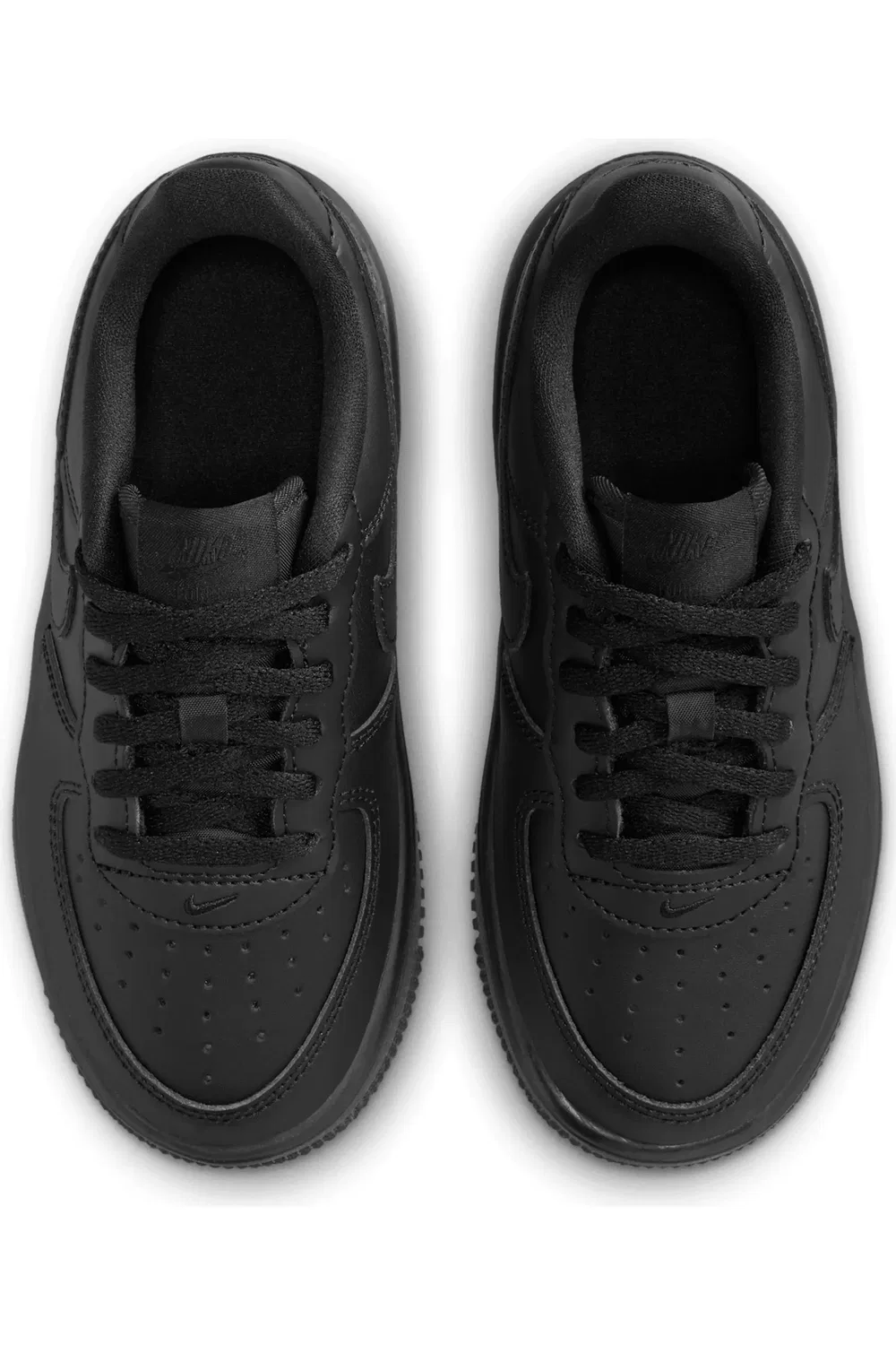 Детские кроссовки баскетбольные Air Force 1 Nike, 001 черный/черный/черный/черный — фото 3