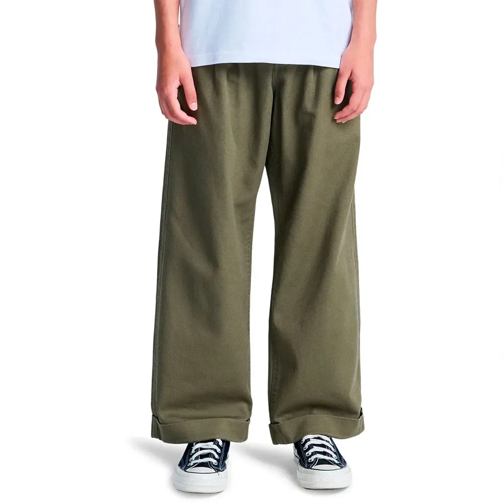 Брюки чинос Element Big Pleated, зеленый