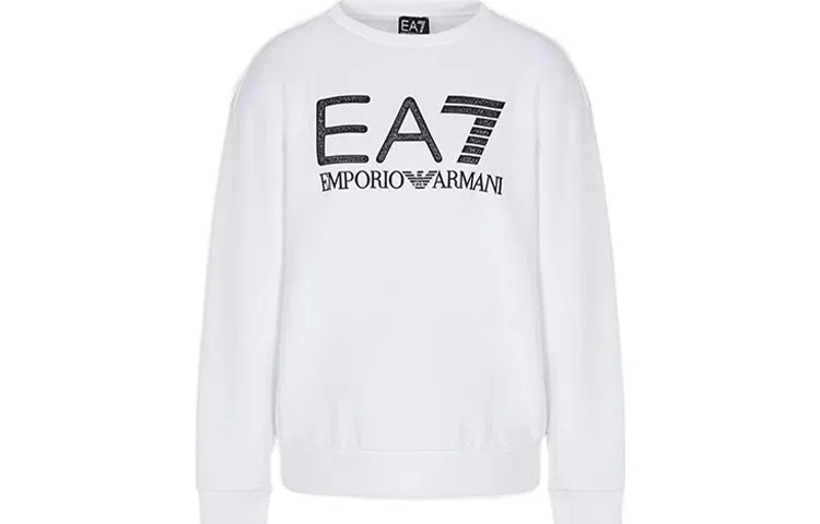 Женский свитшот EMPORIO ARMANI EA7 SS22, White