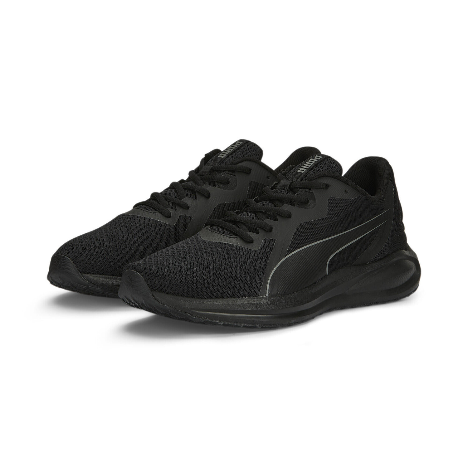 

Кроссовки Twitch Runner Fresh PUMA, черный/серый