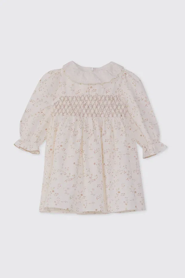 Детское платье для девочек с длинным рукавом Patachou Panço, Beige