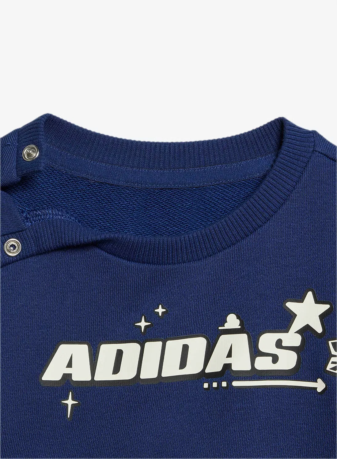 Комплект детский с принтом Pixar Toy Story Adidas, темно-синий — фото 4