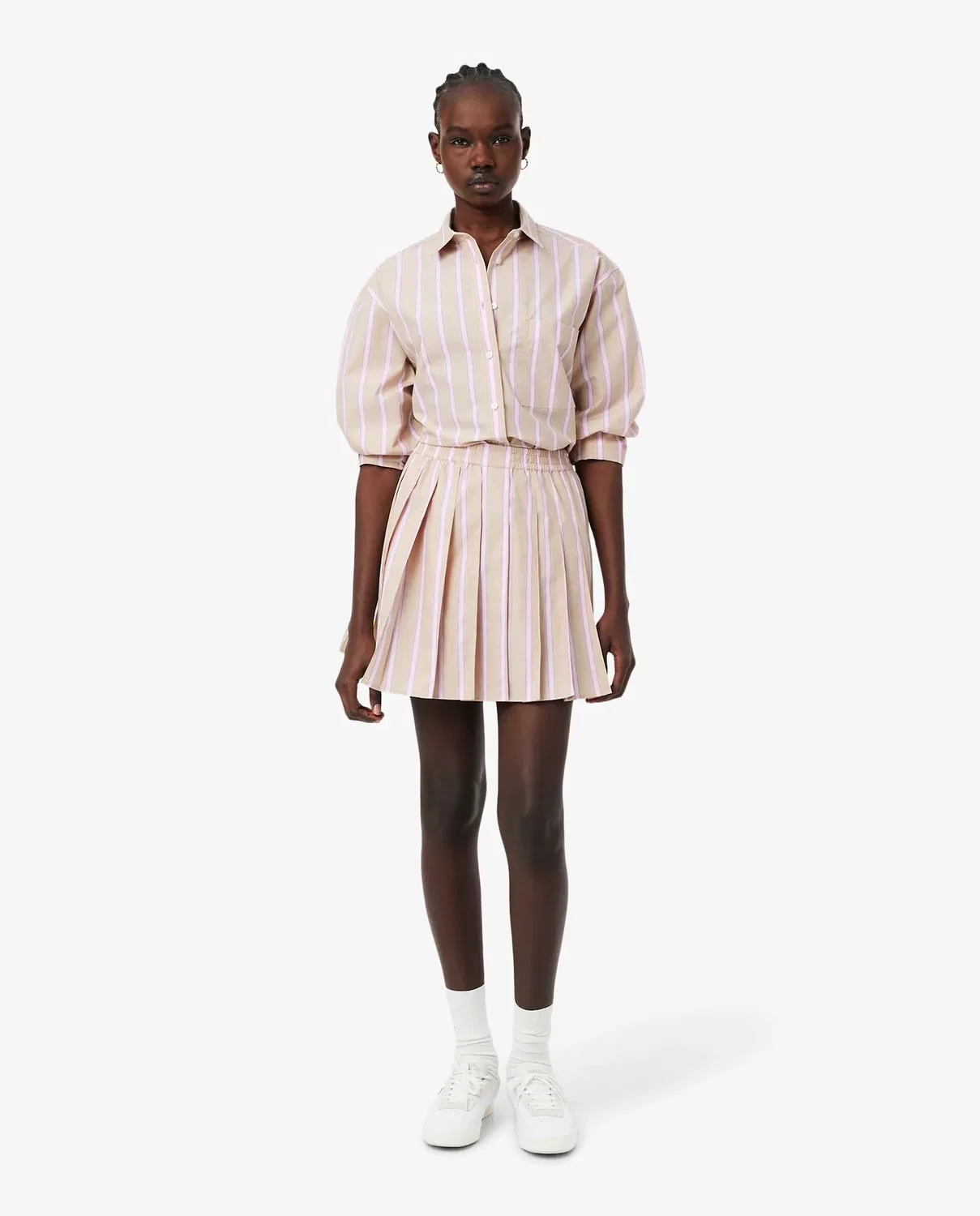 Юбка Lacoste плиссированная Beige