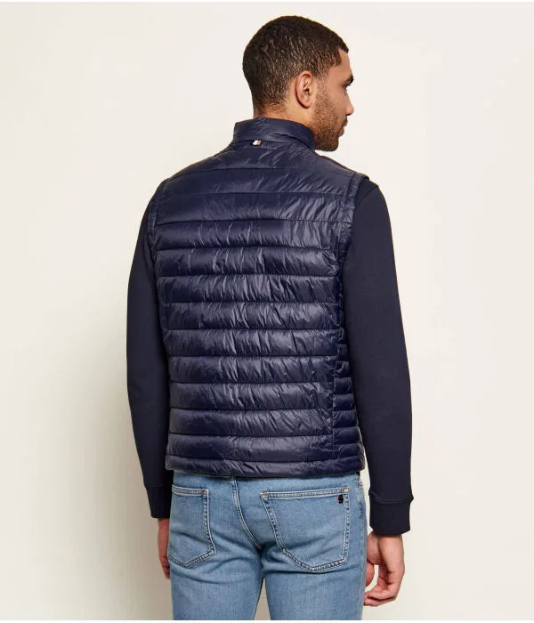 Мужской жилет Regular Fit Calano BOSS, Blu Marino — фото 3