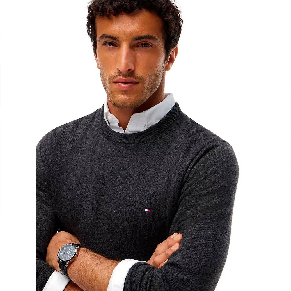 Мужской свитер из кашемира Tommy hilfiger, Black — фото 3
