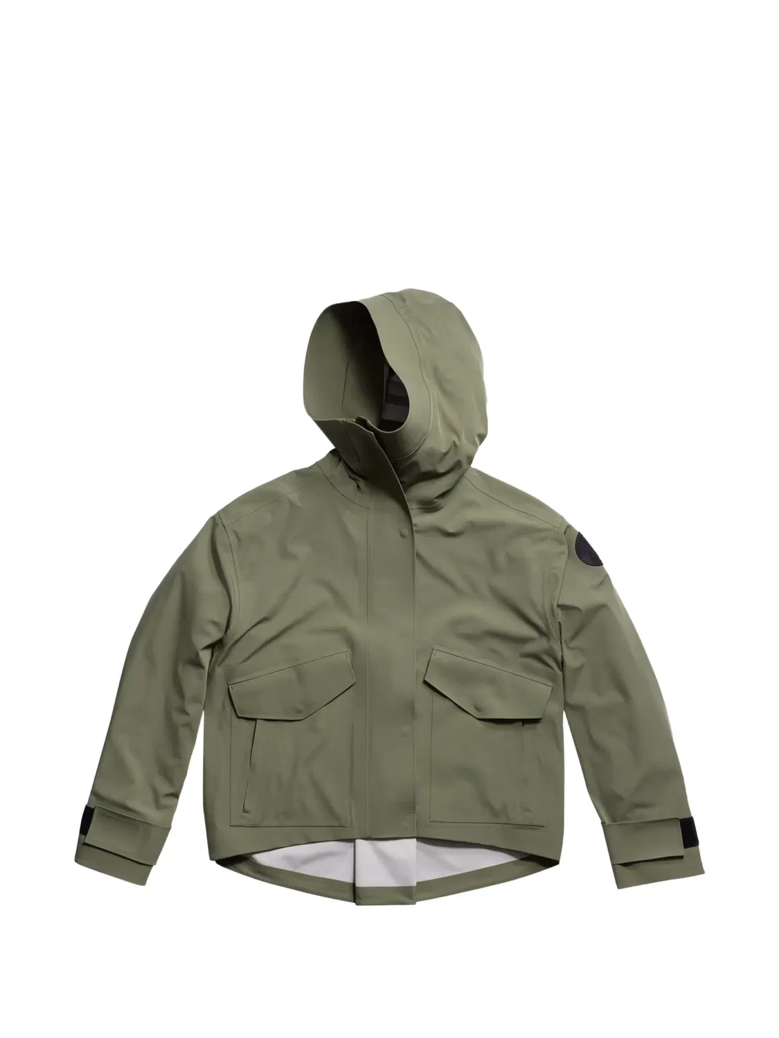 Куртка-дождевик Tofino с капюшоном Canada Goose, зеленый