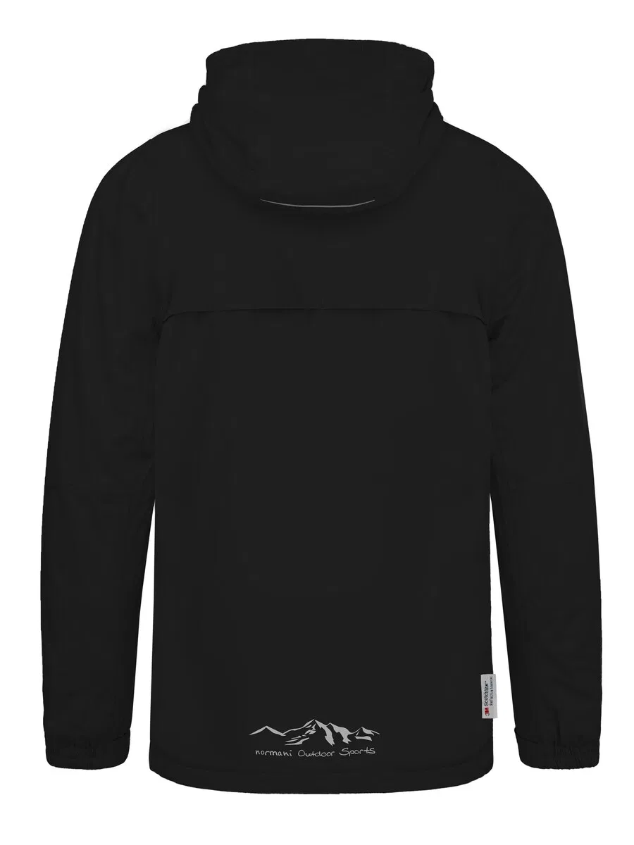 Куртка Normani Outdoor черного цвета — фото 2