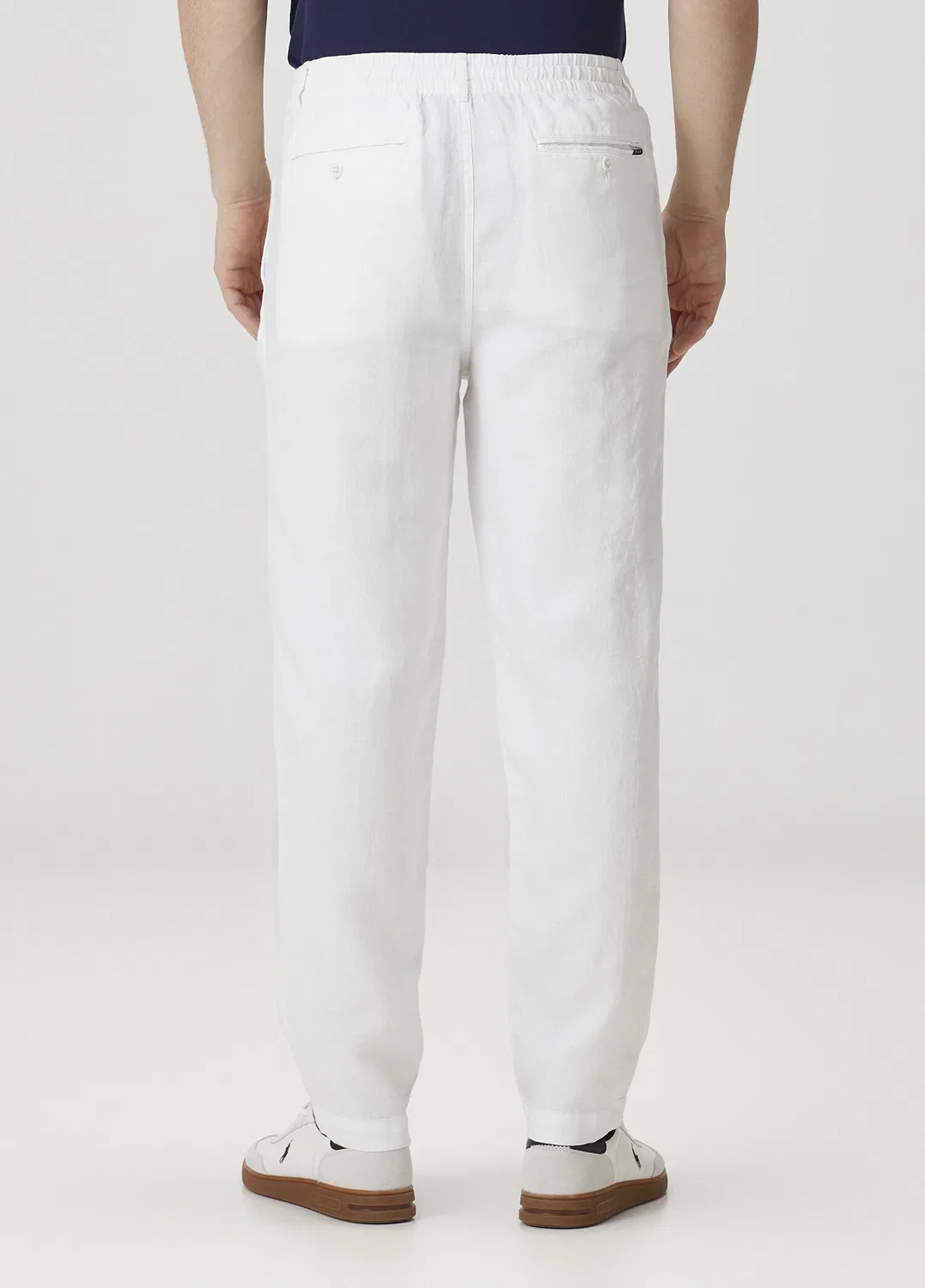 Брюки Polo Ralph Lauren Prepster Slim Tapered, white — фото 3