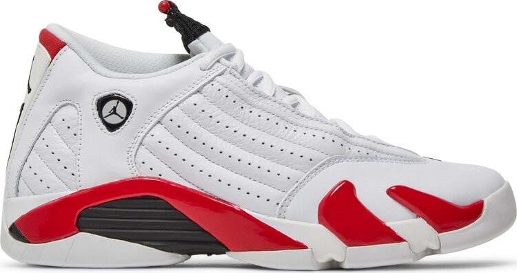 

Кроссовки Air Jordan 14 Retro GS Candy Cane 2019, белый, Белый;серый, Кроссовки Air Jordan 14 Retro GS Candy Cane 2019, белый