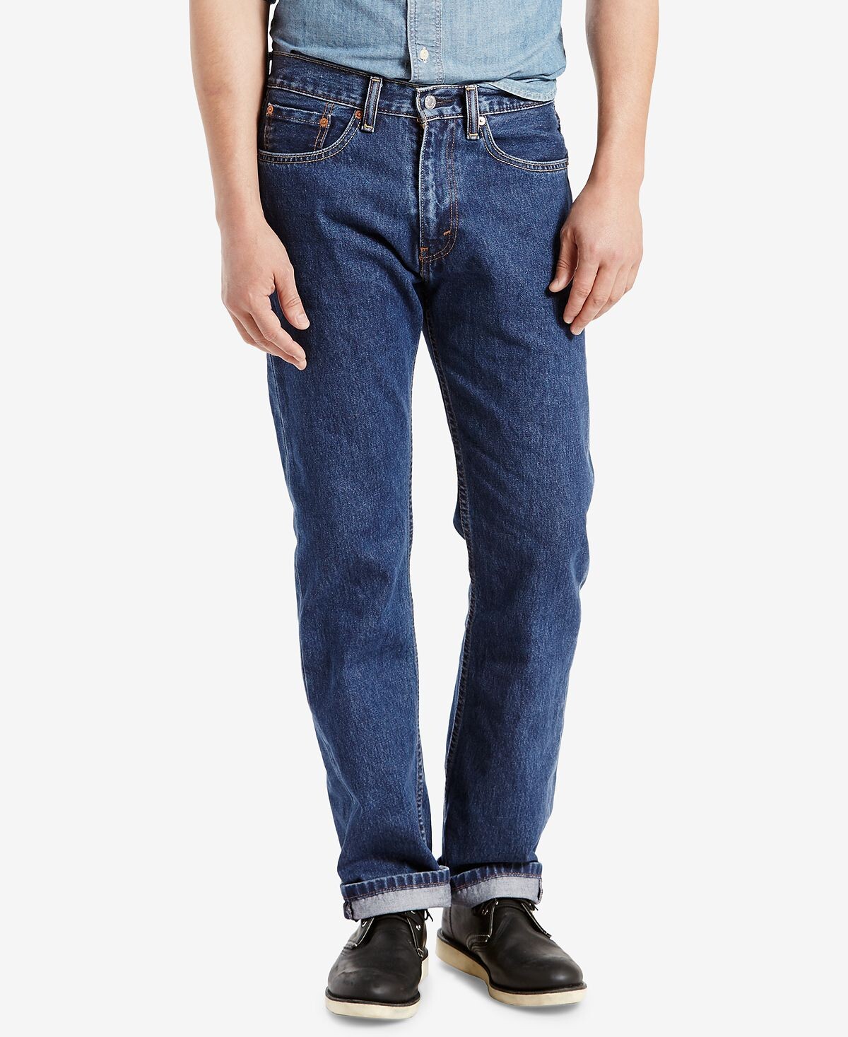 Джинсы Levi's 505™ Regular Straight Fit (Non-Stretch), синий