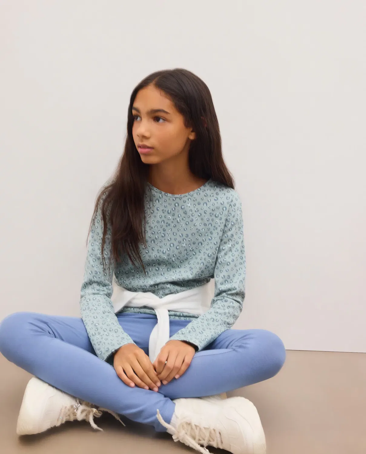 Детские леггинсы для девочек хлопковые набор Kids El Corte Inglés, Multicolor — фото 4