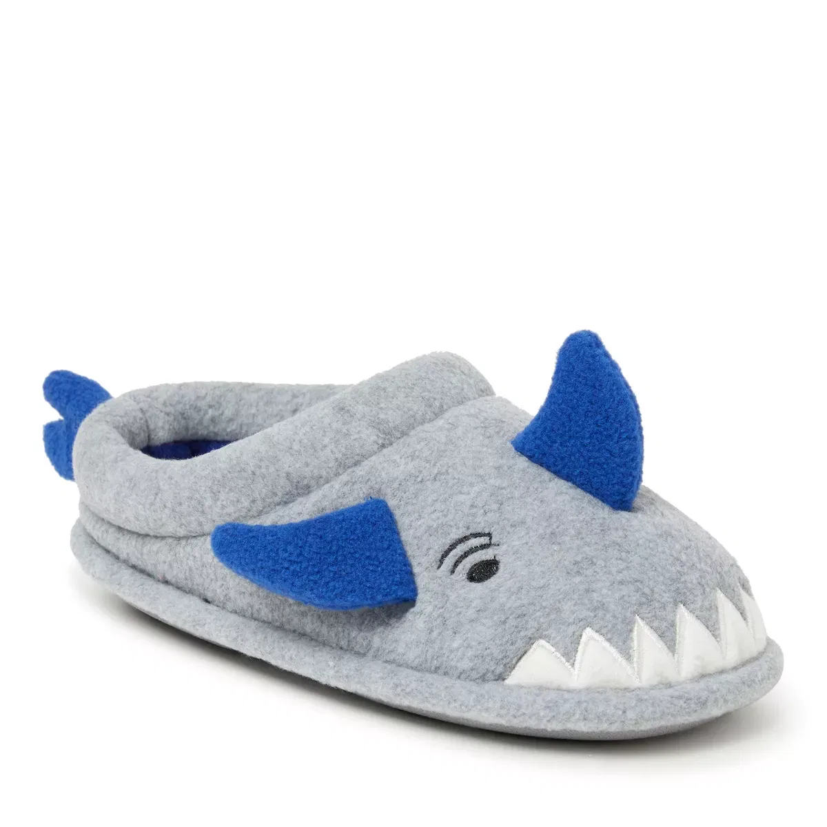 Детские тапочки для девочек с принтом Peyton Animal Dearfoams, Light Heather Grey