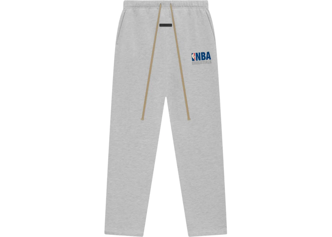Мужские спортивные брюки прямого кроя Fear of God Essentials NBA Relaxed Sweatpant, Light Heather