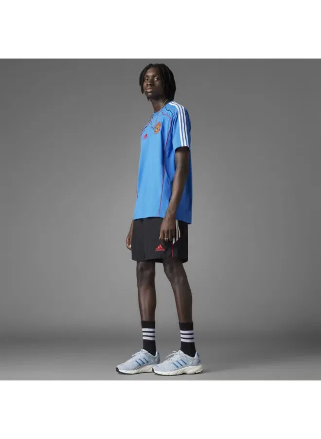 Шорты с принтом Manchester United Adidas — фото 4