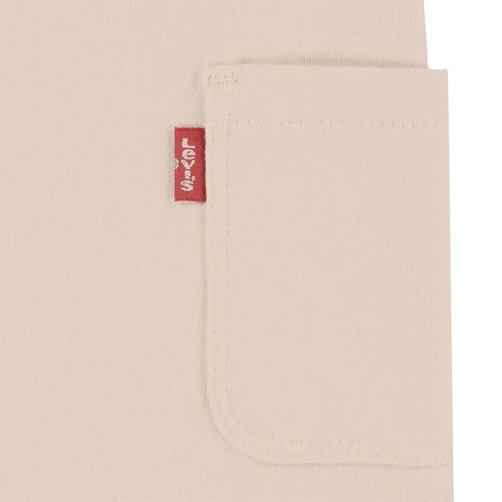 Детский комбинезон с коротким рукавом Henley Levi's, Beige — фото 3