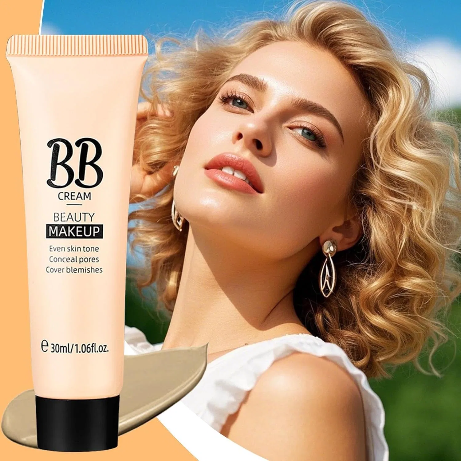 BB-крем Concealer, 30 мл, Dark Skin Tone Generisch — фото 4