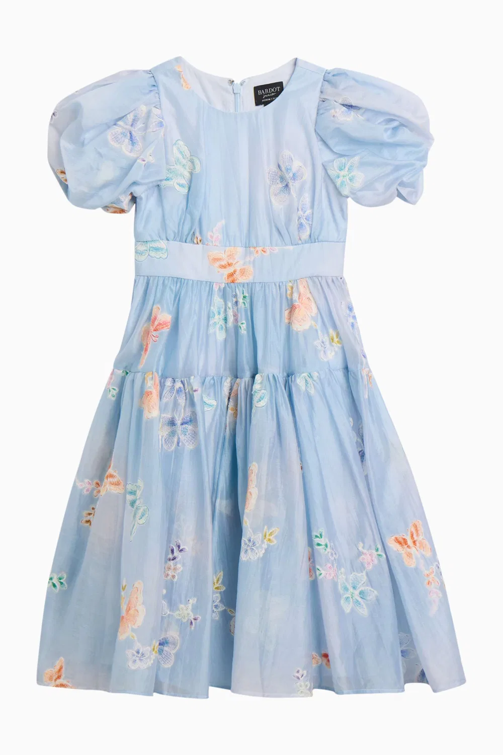 Платье миди с принтом бабочки Zoe Butterfly Bardot Junior