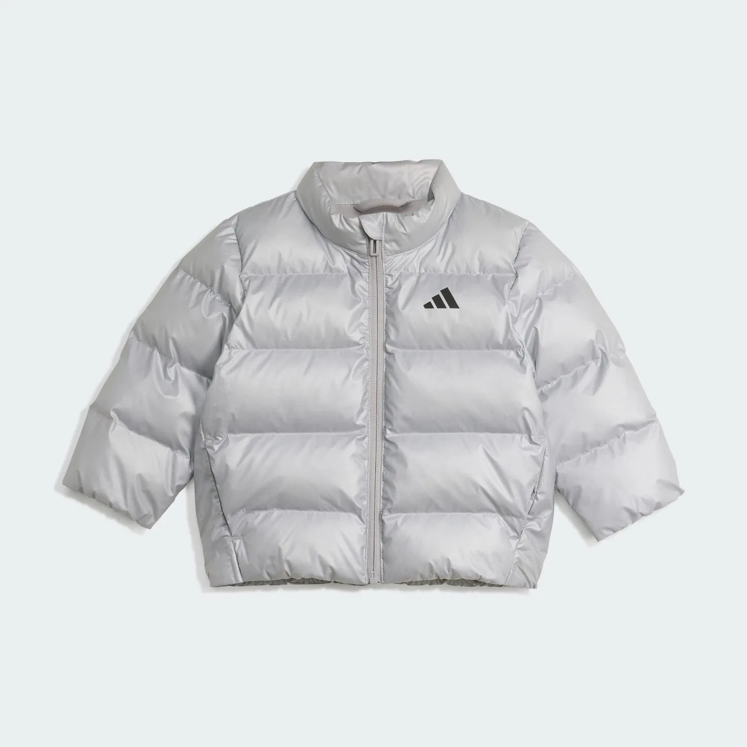 Детская куртка с искусственным пухом Kunstdaunen Glam Adidas, Серебристый Черный