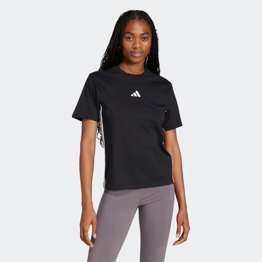 Женская футболка с коротким рукавом W 3s Sj T adidas, Черный
