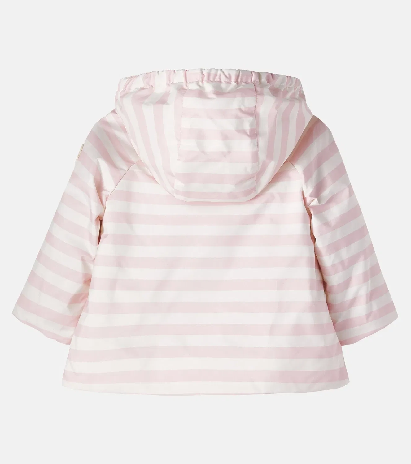 Легкая куртка с капюшоном Moncler Enfant, розовый — фото 2