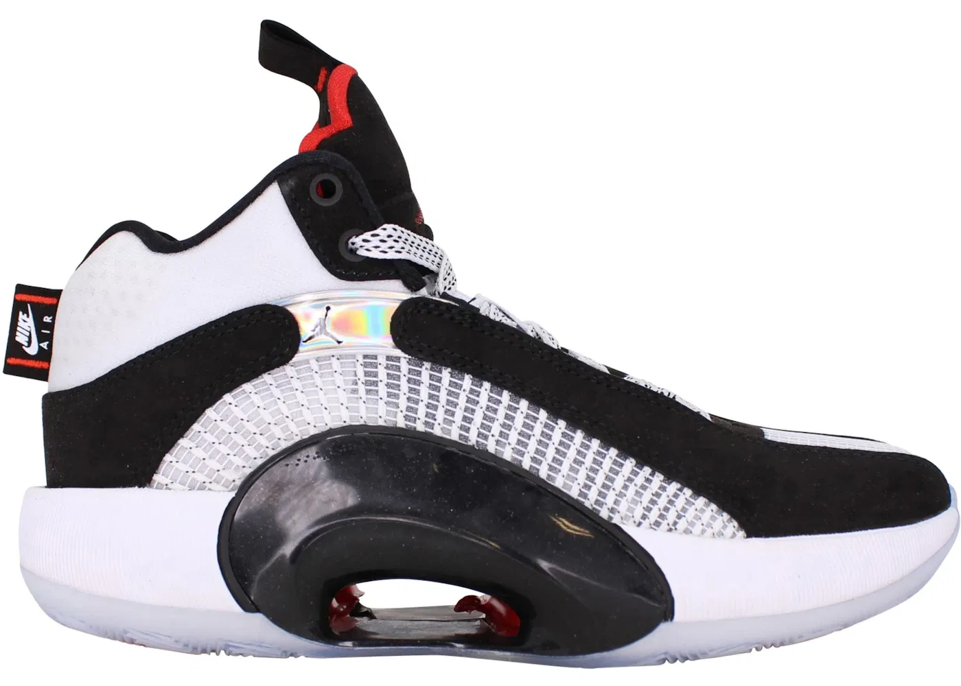 Детские баскетбольные кроссовки с высоким верхом Jordan XXXV Jordan, White/Black/Chile Red