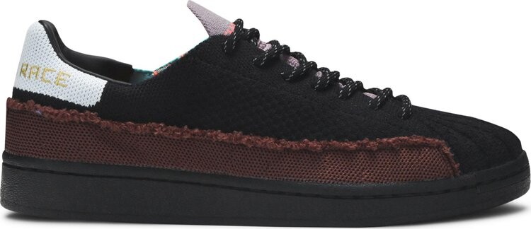 

Кроссовки Adidas Pharrell x Superstar 'Patchwork - Black', черный