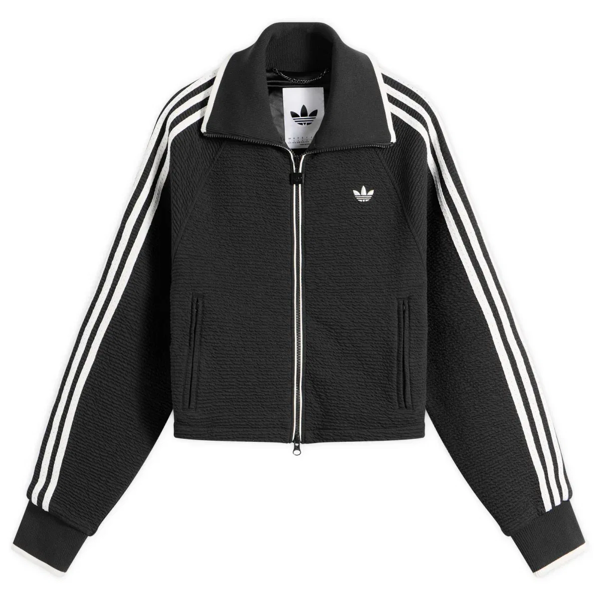 Женская куртка Firebird track top Adidas, Black & Cloud White