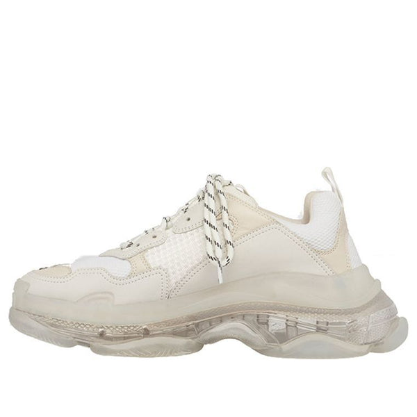 Кроссовки triple s 'white clear sole' Balenciaga, белый