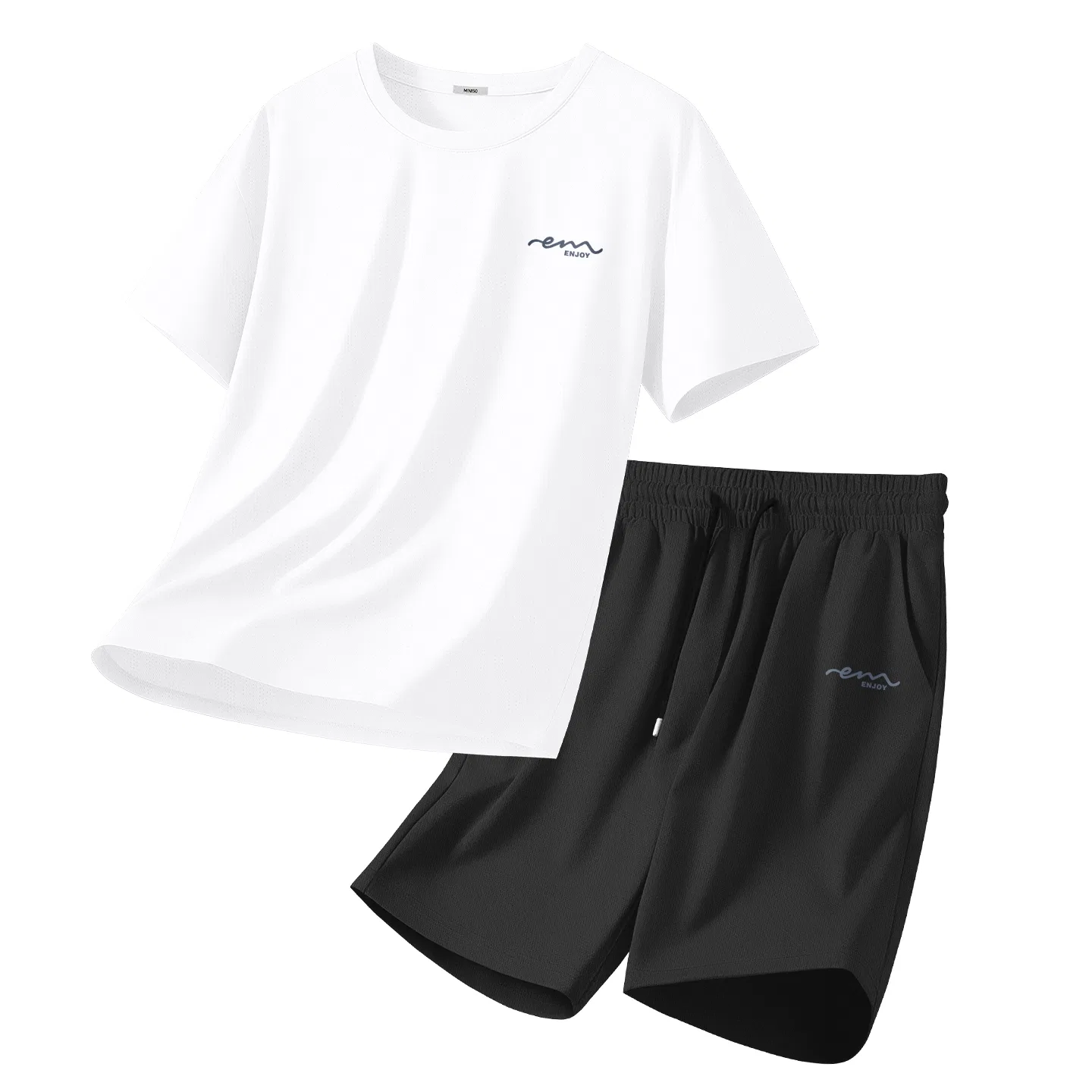 Детский комплект спортивной одежды 2 предмета MINISO, White Black