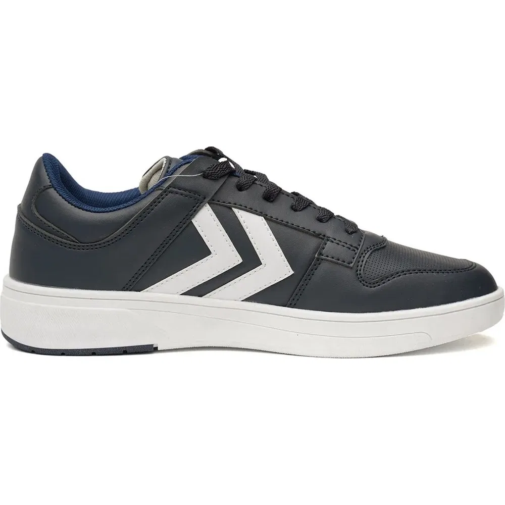 Детские кроссовки с принтом Old Skool Hummel, Blue — фото 2