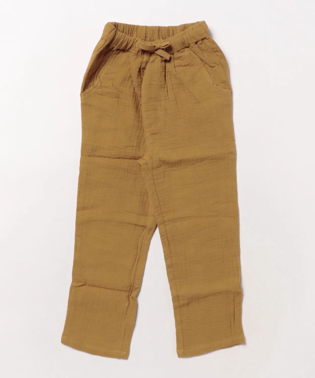 Детские брюки с эластичным поясом и шнурком Rylee + Cru, Brown