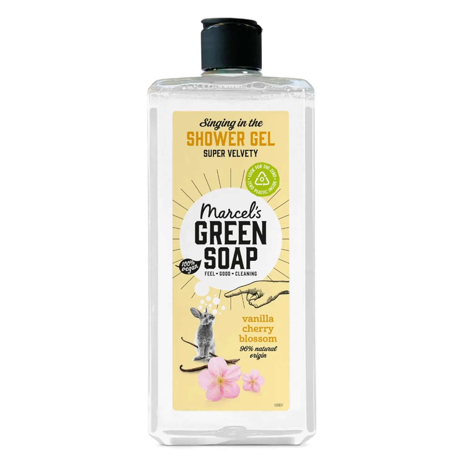 Гель для душа Vanilla & Cherry Blossom, Marcel's Green Soap, 300 мл