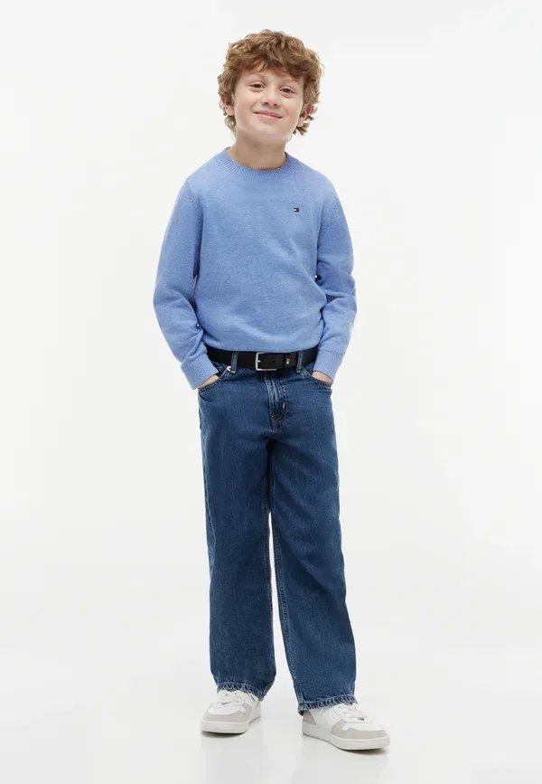 Джемпер из хлопка Marl Tommy Hilfiger, Noble Blue, синий — фото 2