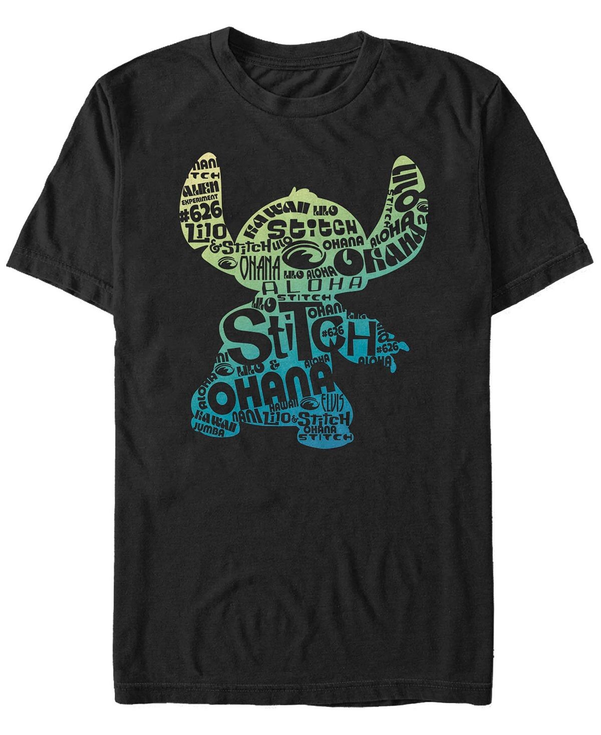 

Мужская футболка с коротким рукавом stitch fill Fifth Sun, черный