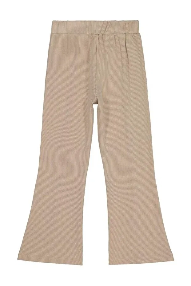 Детские леггинсы с разрезом для девочек Civil Girls, Beige — фото 2